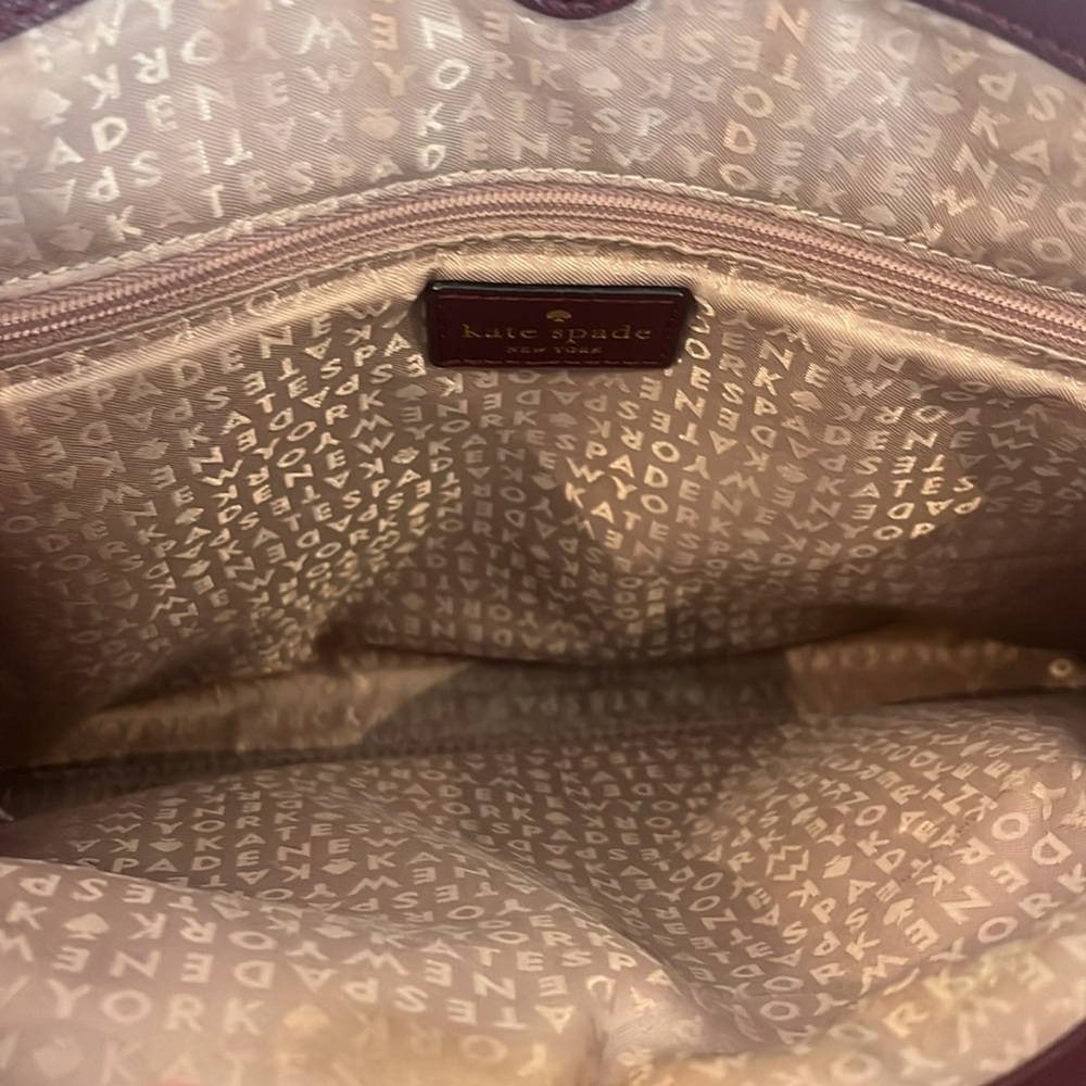 kate spade New York Tilden Place Sloan Satchel in Deep Plum - Picture 11 of 17